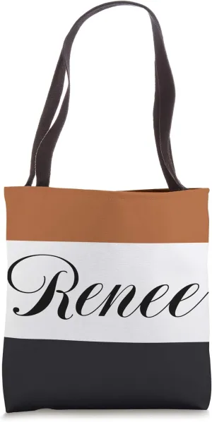 Personalized Name Renee Employee Bridal Birthday Gifts Tote Bag