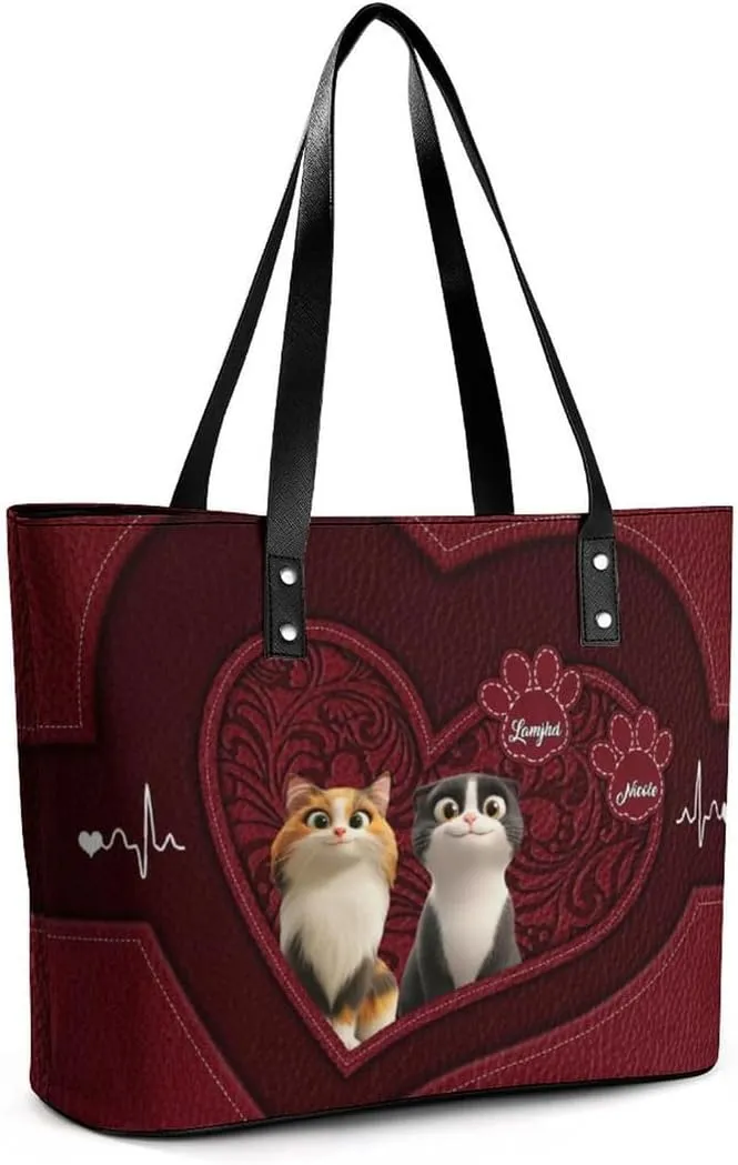 Personalized Shoulder Bag Custom Names Mothers Day Handbag Large Capacity Handbag Gift for Grandmother Mom Mother