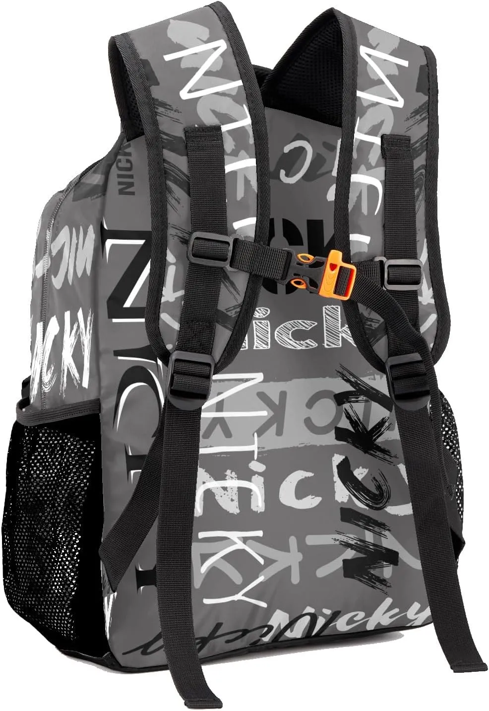 Polyester Personalized School Bookbag with Name Text Waterproof Custom Elementary Backpack Book Bag for Boys Girls Stylish Customize Back Pack Customized Gift for Kids Back to School