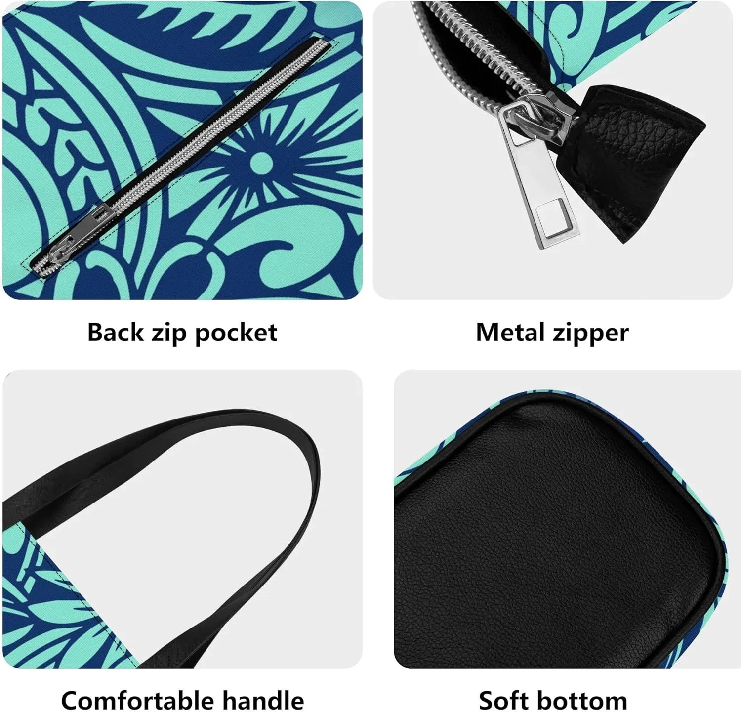 Polynesian Vintage Art Women'S Tote And Purse Custom Women'S Bags Large Capacity Appear Stylish Shoulder Bags