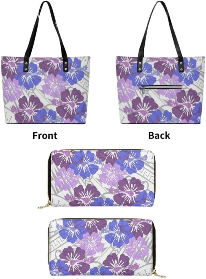 Polynesian Vintage Art Women'S Tote And Purse Custom Women'S Bags Large Capacity Appear Stylish Shoulder Bags