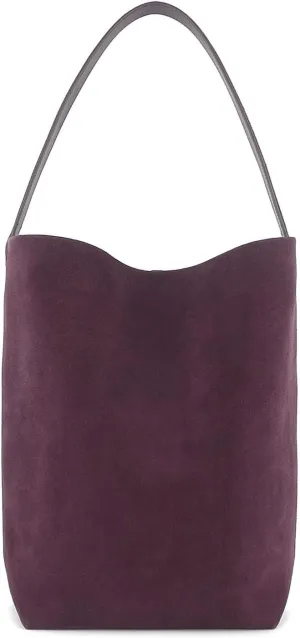 Premium Genuine Leather Bucket Tote Bag for Women - Large Shoulder Tote Handbag
