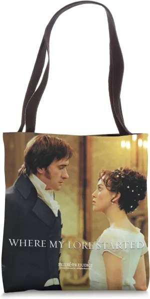 Pride & Prejudice Ballroom Where My Lore Started Tote Bag