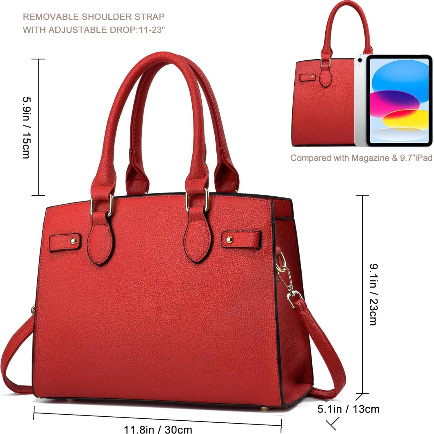 Purses and Handbags for Women Satchel Fashion Ladies Top Handle Shoulder Tote Bags