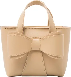 Purses for Women, Bowknot Handbag Shoulder Bag for Women Top-handle Totes Satchel