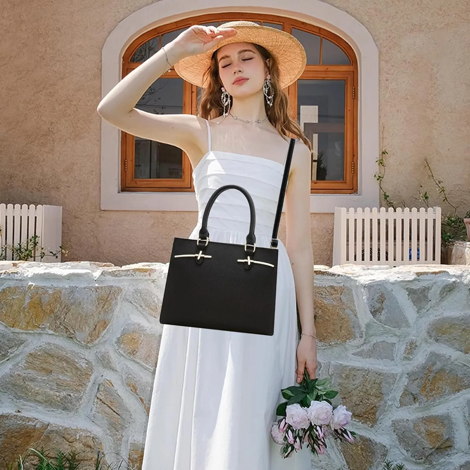 Purses for Women Crossbody Bags for Womens Shoulder Handbags PU Leather Tote Bag Top Handle Purse