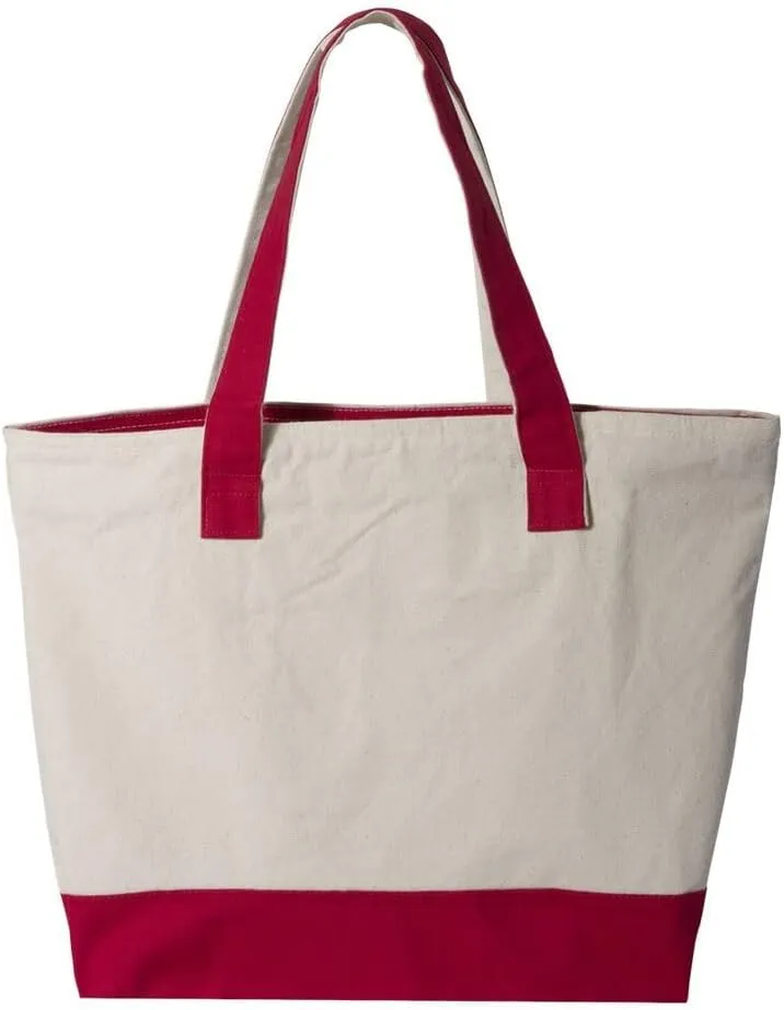 Q-Tees 19L Zippered Tote - Q1300