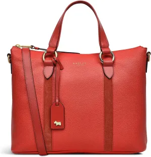 RADLEY London Westbourne Women's Medium Leather Ziptop Satchel Bag
