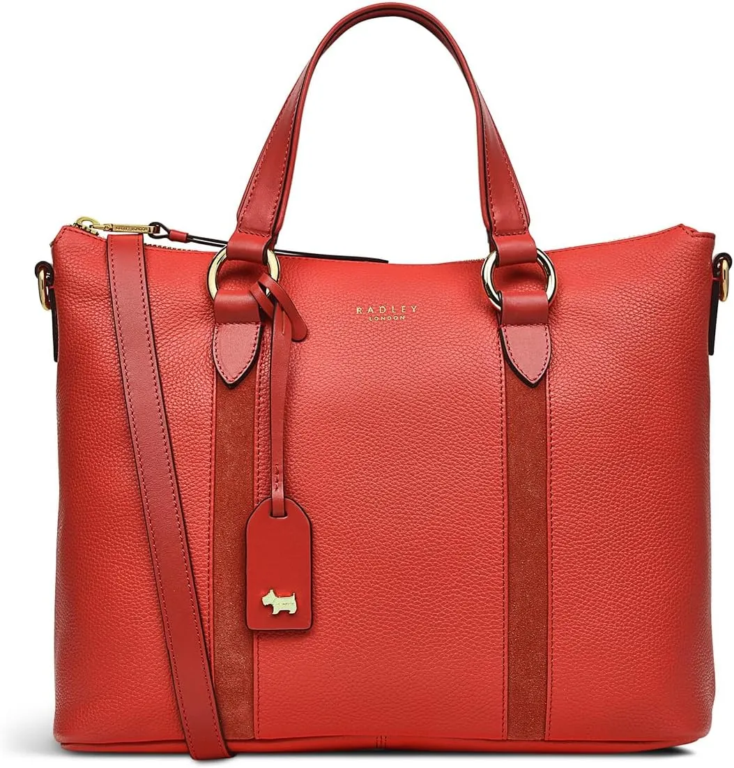 RADLEY London Westbourne Women's Medium Leather Ziptop Satchel Bag
