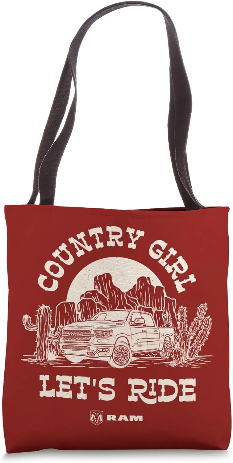 RAM Trucks Country Girl Let's Ride Tote Bag