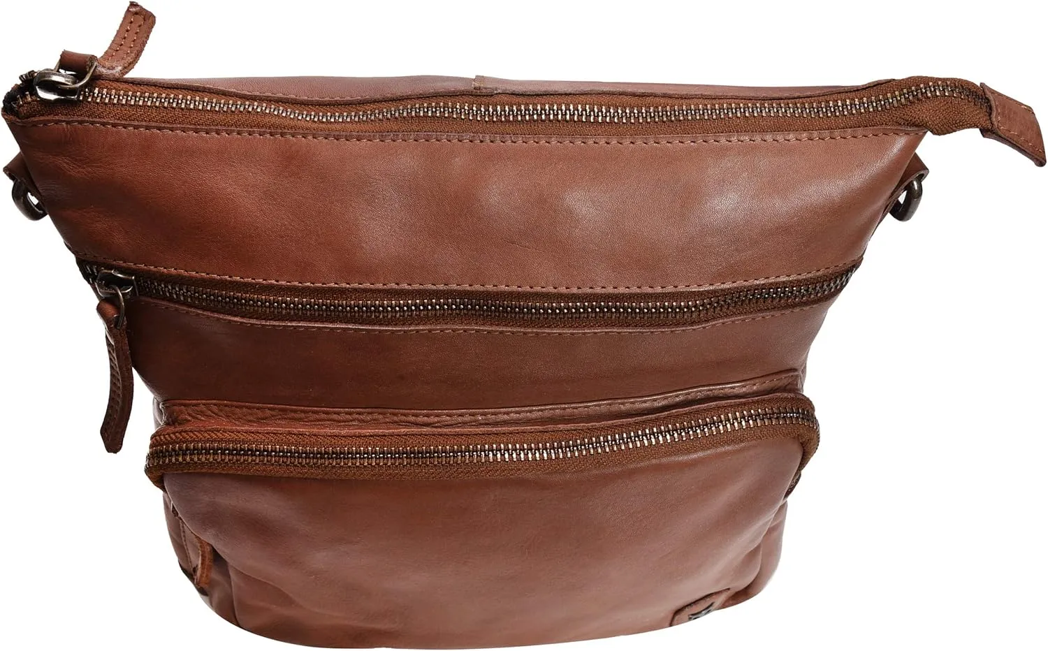 Real Leather Crossbody Bags Purses for Women Shoulder Handbags Crossover Handmade Stylish Trendy Pocketbook