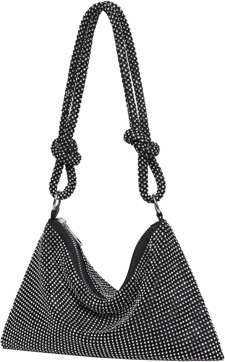 Rhinestone Purse for Women Evening Bag Glitter Sparkly Mini Handbags