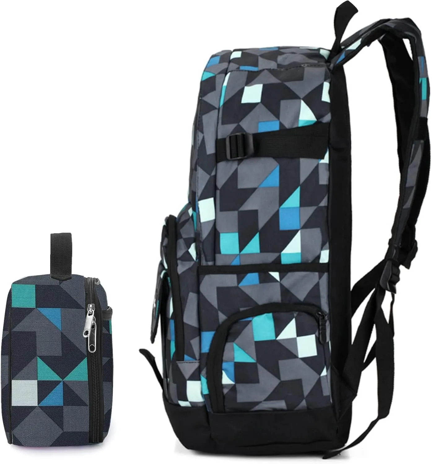 rickyh style Boys and Girls Kids Backpacks, Lightweight Backpack 18.5 x 13.75 x 8.75 Inches lunch bags 10 x 8 x 3.11 Inches Kids Backpacks for School and Travel, BPA Free