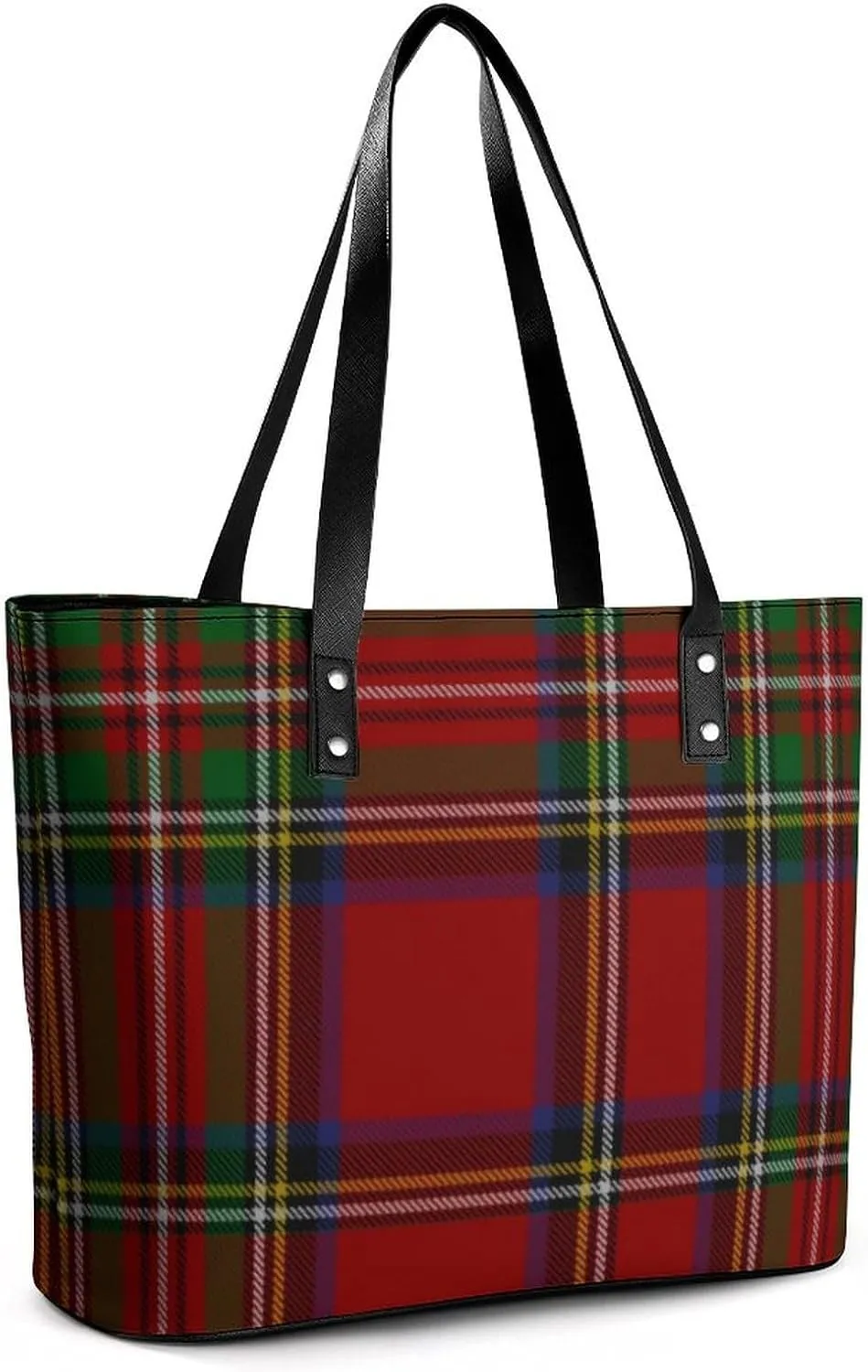 Scottish Clan Home Hume Large Capacity Portable Leather Handbag
