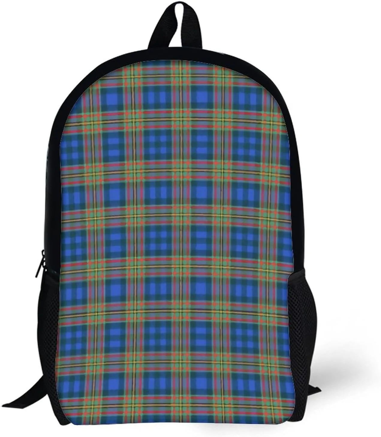 Scottish Clan MacLellan Tartan Plaid Backpack Lightweight Waterproof Backpacks Laptop Backpack for Unisex Casual Travel Daypacks Large Capacity
