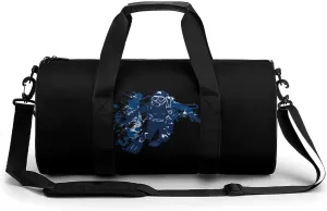 Scuba Diving Under Water Diver Gym Bag Cylindrical Sports Bag Travel Duffel Bag with Shoulder Strap