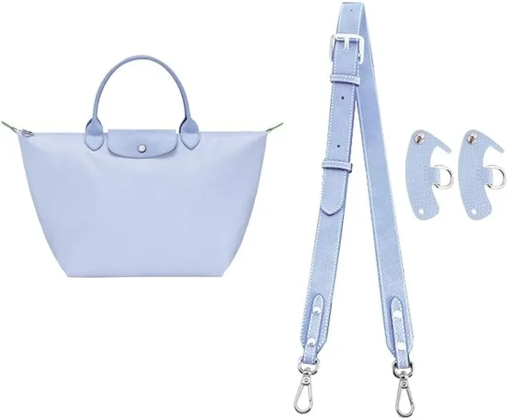 SENTEN Purse Straps Replacement, Leather Crossbody Shoulder Strap Kit Adjustable for S/M Longchamp