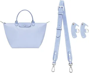 SENTEN Purse Straps Replacement, Leather Crossbody Shoulder Strap Kit Adjustable for S/M Longchamp
