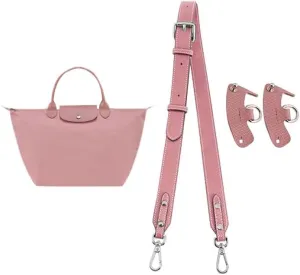 SENTEN Purse Straps Replacement, Leather Crossbody Shoulder Strap Kit Adjustable for S/M Longchamp
