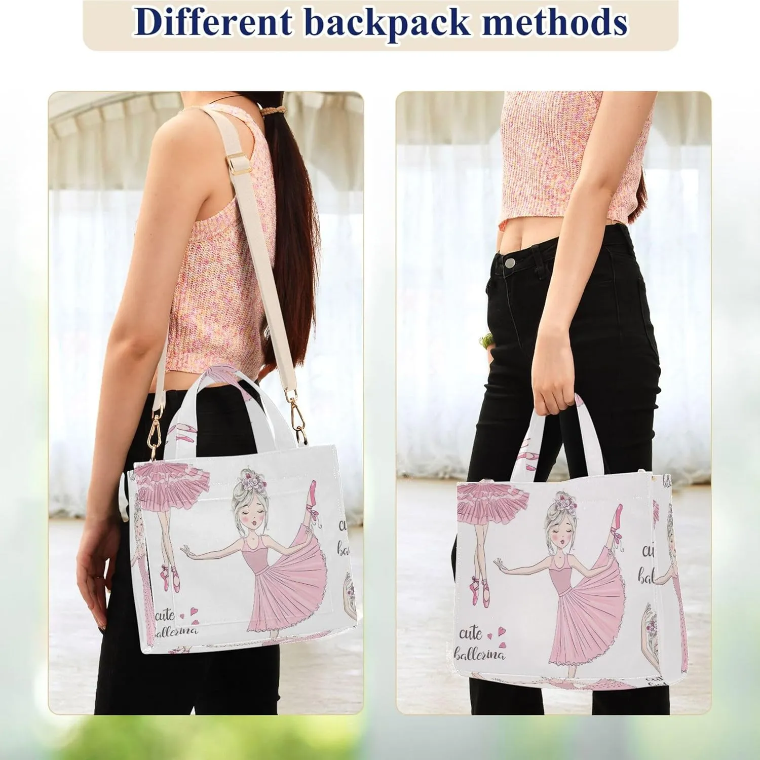 Shepherd Dog Cute Shoulder Tote Women Beach Travel Tote Aesthetic Purses Tote Bag with Pockets