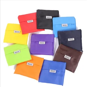 Shopping Bag Foldable Polyester Bag Hand Canvas Bag Grocery Bags Shoulder Reusable Bag Foldable Shopping Bags Totes