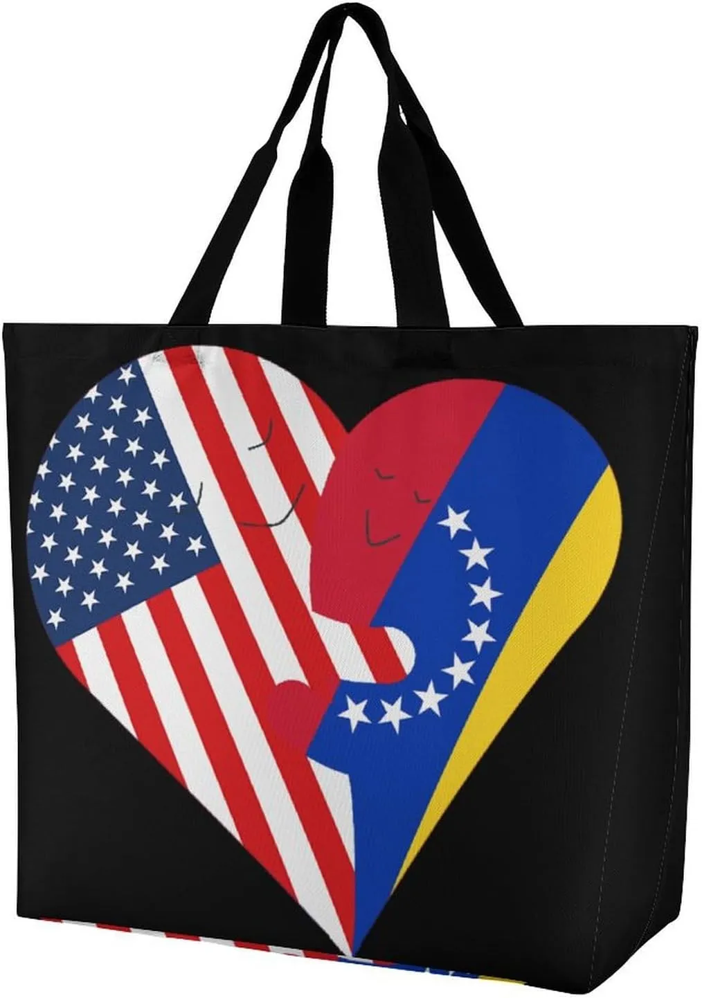 Shopping Bag for Women,Reusable Foldable Totes Grocery Bags with Handles for Birthday Gifts And Party Bags