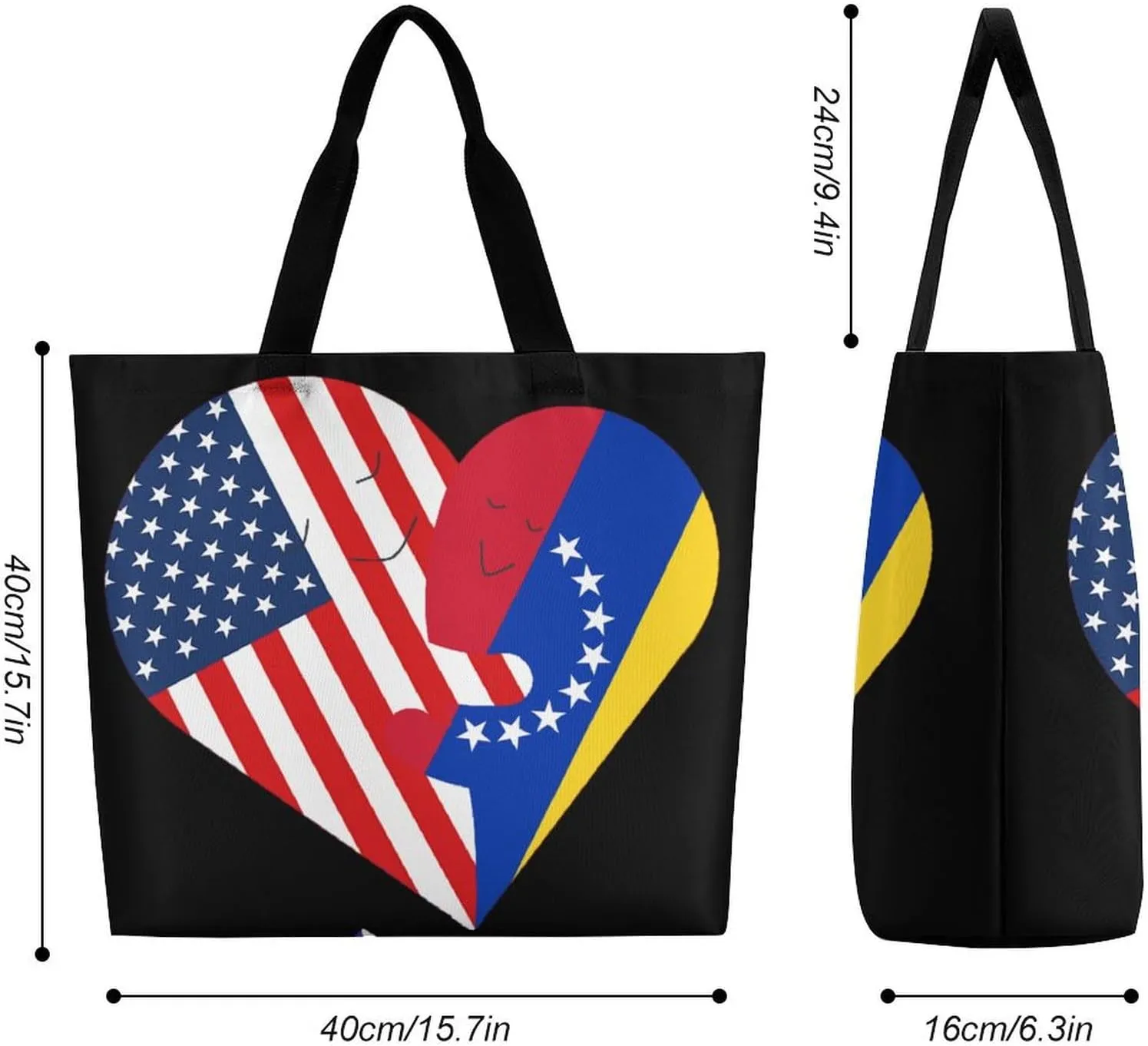 Shopping Bag for Women,Reusable Foldable Totes Grocery Bags with Handles for Birthday Gifts And Party Bags