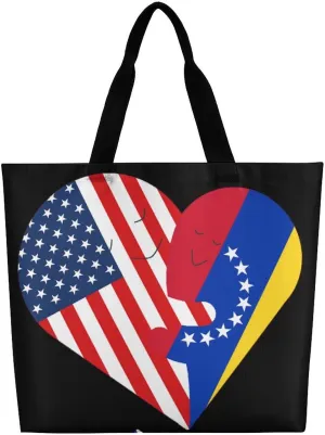 Shopping Bag for Women,Reusable Foldable Totes Grocery Bags with Handles for Birthday Gifts And Party Bags