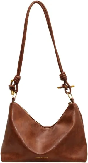 Shoulder Bags for Women Versatile Leather Purse Stylish Handbags Hobo Bag Satchel 2024