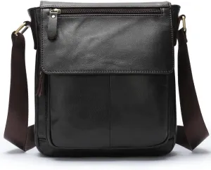 Shoulder Genuine Leather Purse Crossbody Messenger For Men Bag