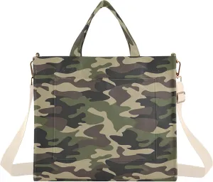 Shoulder Tote Purse Women Camouflage Army Green Crossbody Handbags Tote Aesthetic Large Purse Satchels S