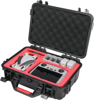 Skyreat Mini 3 / 3 Pro RC Hard Case, Waterproof Hard Shell Storage Bag for DJI Mini 3 / 3 Pro with DJI RC Controller Accessories