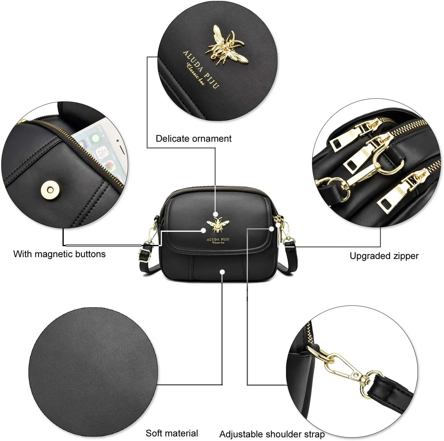 Small Crossbody Bags Shoulder Bag for Women Stylish Ladies Messenger Bags Purse and Handbags Wallet