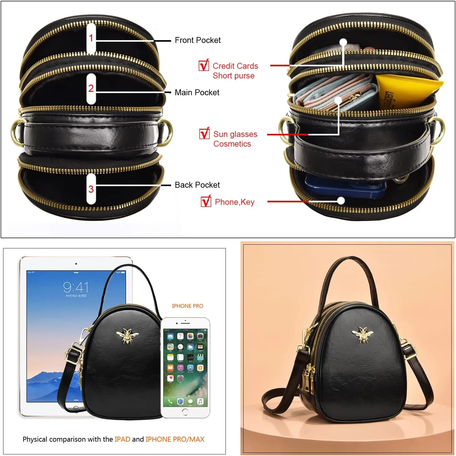Small Crossbody Bags Shoulder Bag for Women Stylish Ladies Messenger Bags Purse and Handbags Wallet