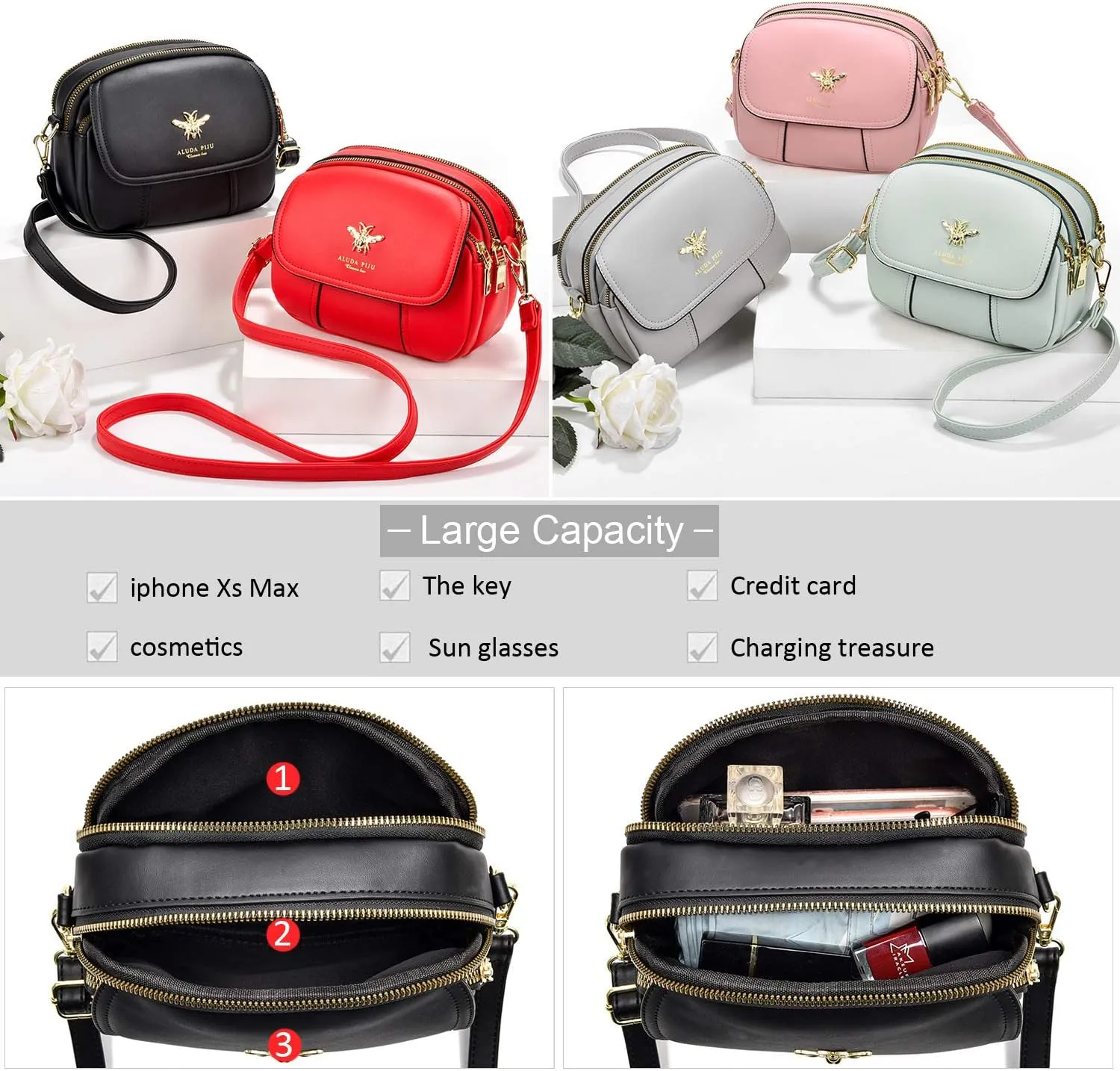 Small Crossbody Bags Shoulder Bag for Women Stylish Ladies Messenger Bags Purse and Handbags Wallet