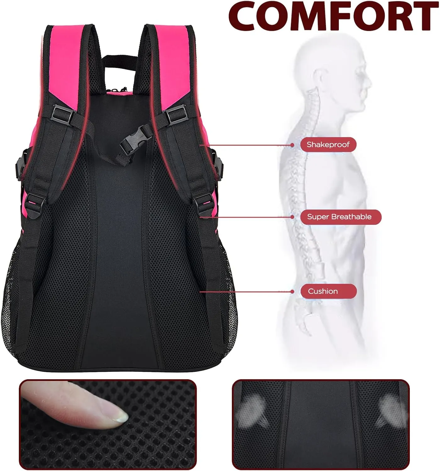 Soccer Backpack,Basketball Backpack for Basketball Accessories Training Equipment Fits Volleyball,Soccer,Sports Gifts