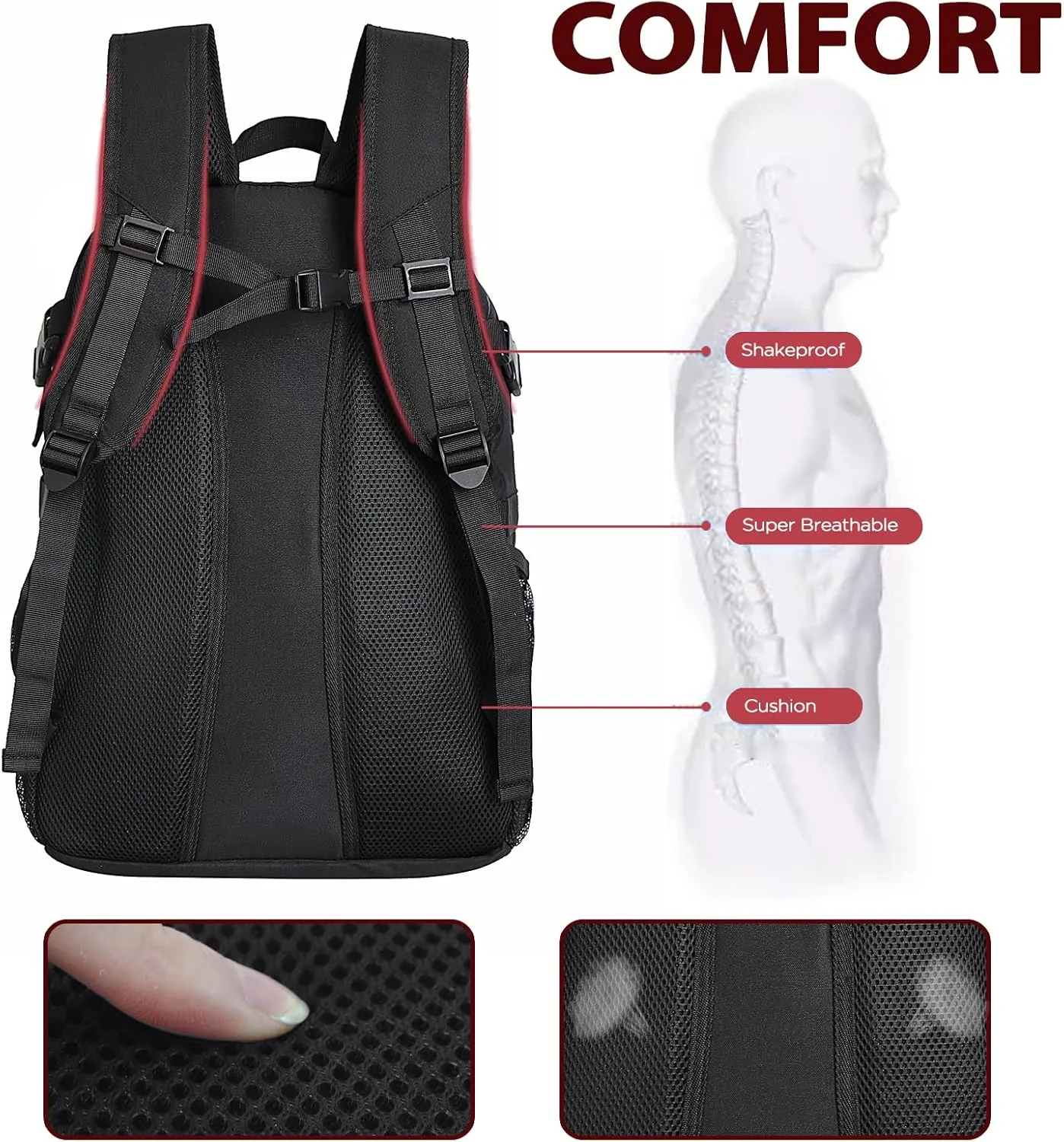 Soccer Backpack,Basketball Backpack for Basketball Accessories Training Equipment Fits Volleyball,Soccer,Sports Gifts