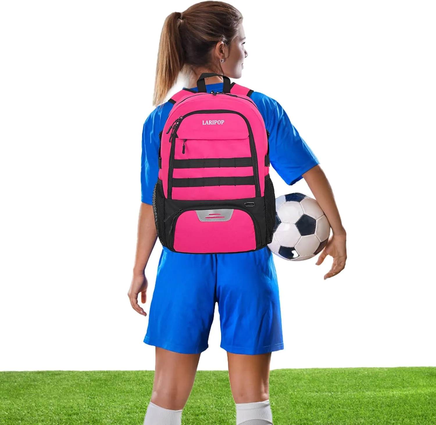 Soccer Backpack,Basketball Backpack for Basketball Accessories Training Equipment Fits Volleyball,Soccer,Sports Gifts
