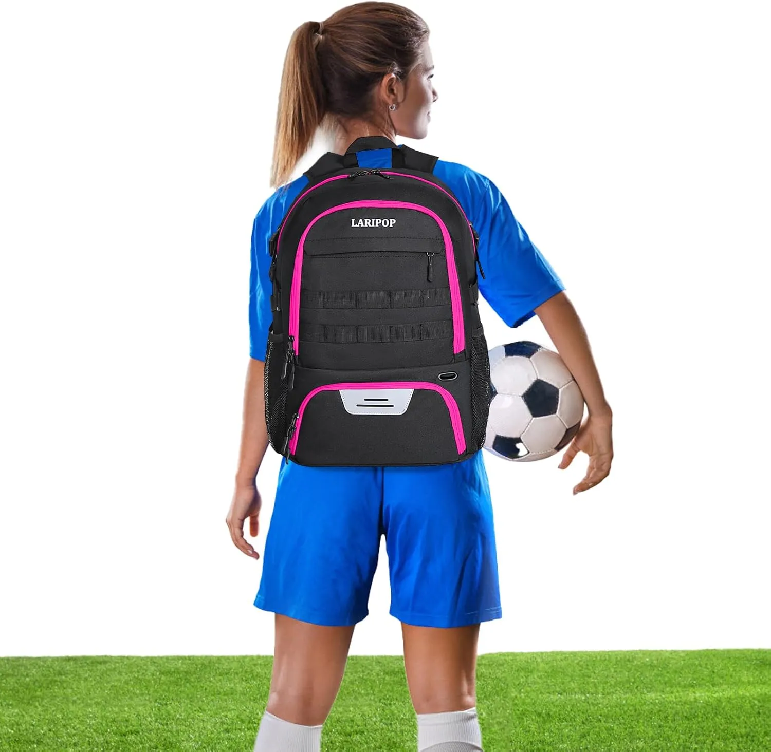 Soccer Backpack,Basketball Backpack for Basketball Accessories Training Equipment Fits Volleyball,Soccer,Sports Gifts