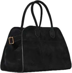 Soft Suede Satchels Bags for Women, Fashion Vintage Top-Handle Tote Bags,Large Capacity Casual Hobo Bag