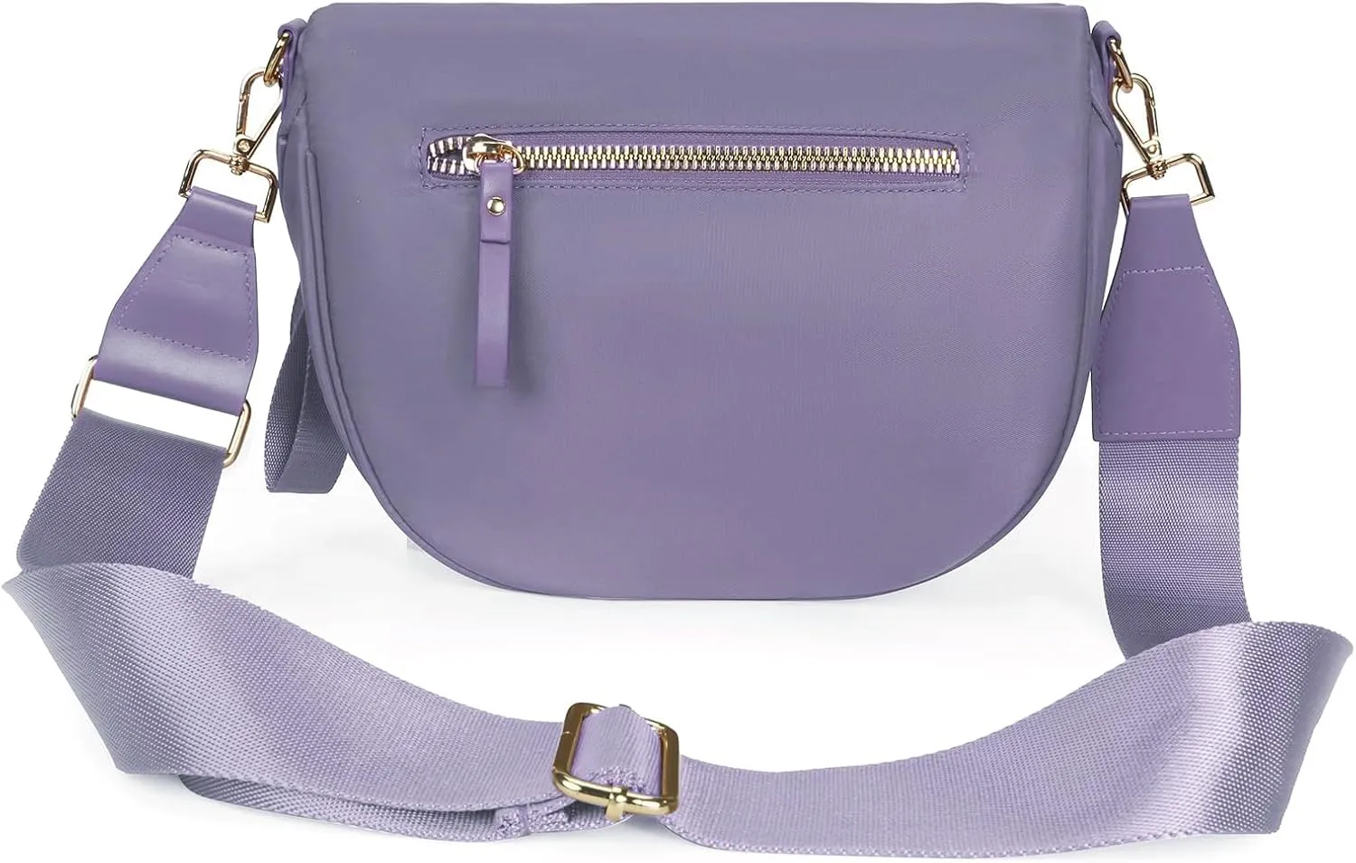 Spacious Nylon Crossbody Bag Bum Bag Handbags Wallets Purses Trendy Shoulder Bag for Women