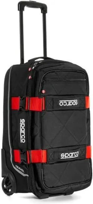 Sparco Travel Bag, Black/Red
