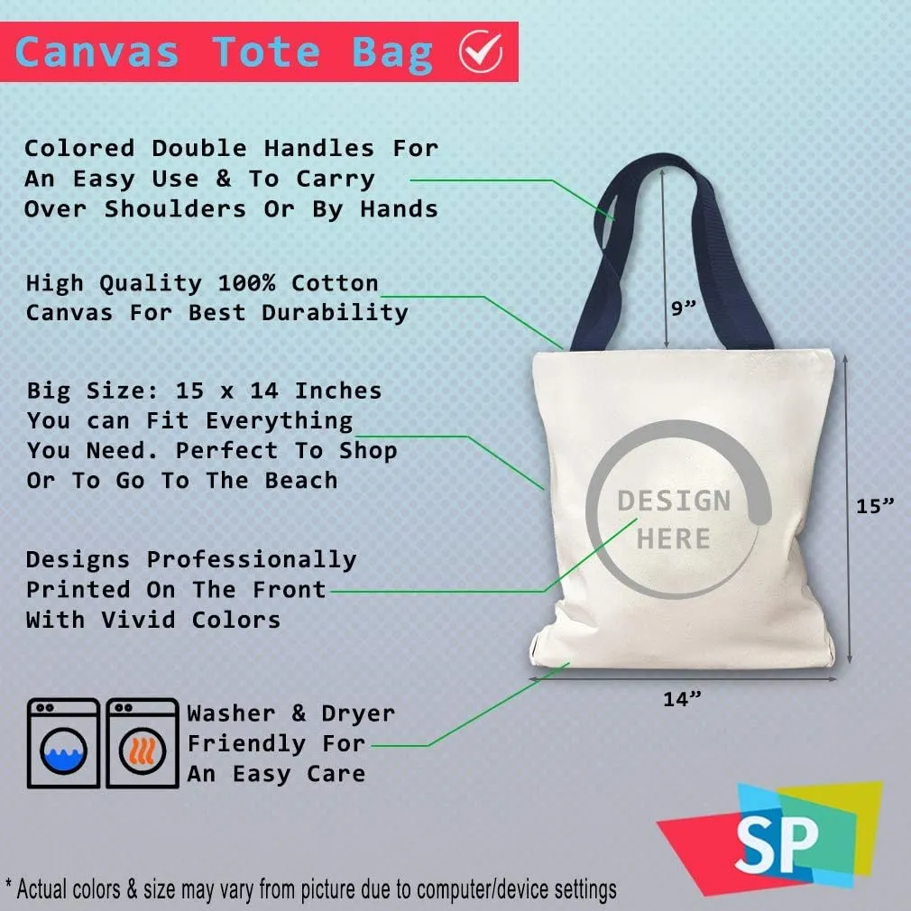 Speedy Pros Canvas Tote Bag for Women Benfica Sempre Always Beneficial Beach Bags for Women