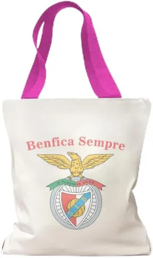 Speedy Pros Canvas Tote Bag for Women Benfica Sempre Always Beneficial Beach Bags for Women