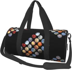 Spotrs Gym Bag Planets Space Science Astronomy Workout Travel Bag Duffle Bag Weekender Bags For Women Men