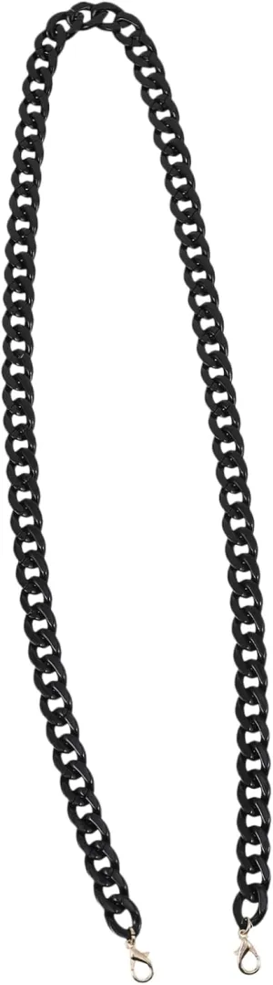 STOBOK Detachable Acrylic Handbag Chain Single-Shoulder Purse Accessory Stylish and Shiny for Women's DIY Bag
