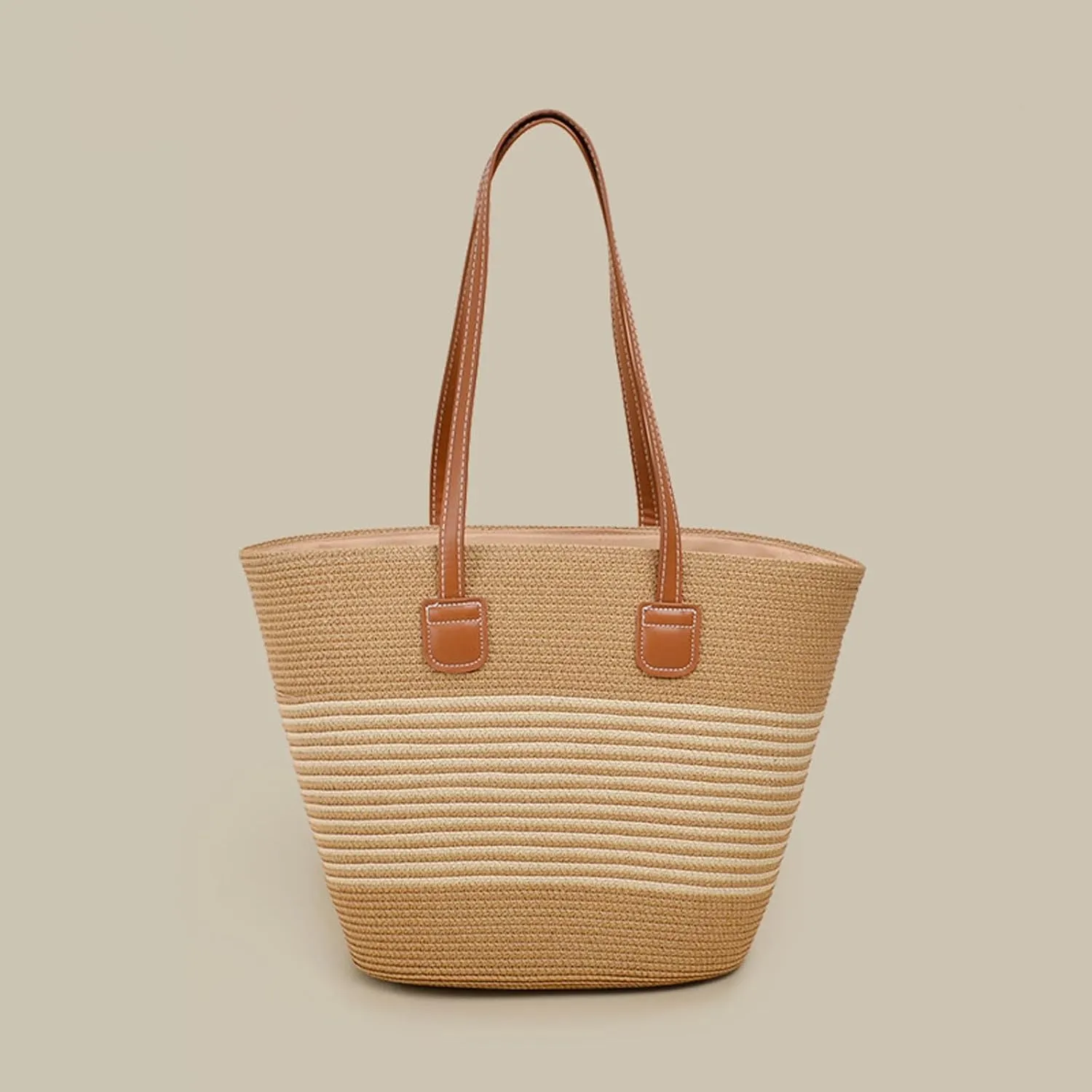 Straw Bags for Women 2025 Summer Purses Beach Straw Crossbody Handmade Shoulder Travel Woven Totes Bag Women's Handbag