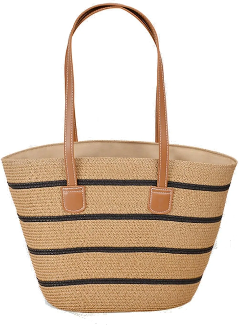 Straw Bags for Women 2025 Summer Purses Beach Straw Crossbody Handmade Shoulder Travel Woven Totes Bag Women's Handbag