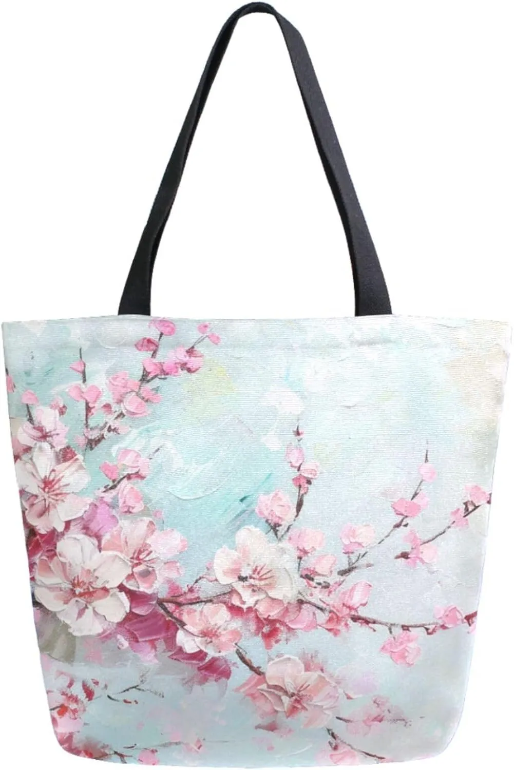 Stylish Cute Pattern Extra Large Shoulder Tote Bag for Beach Travel Weekender Gym Grocery Shopping