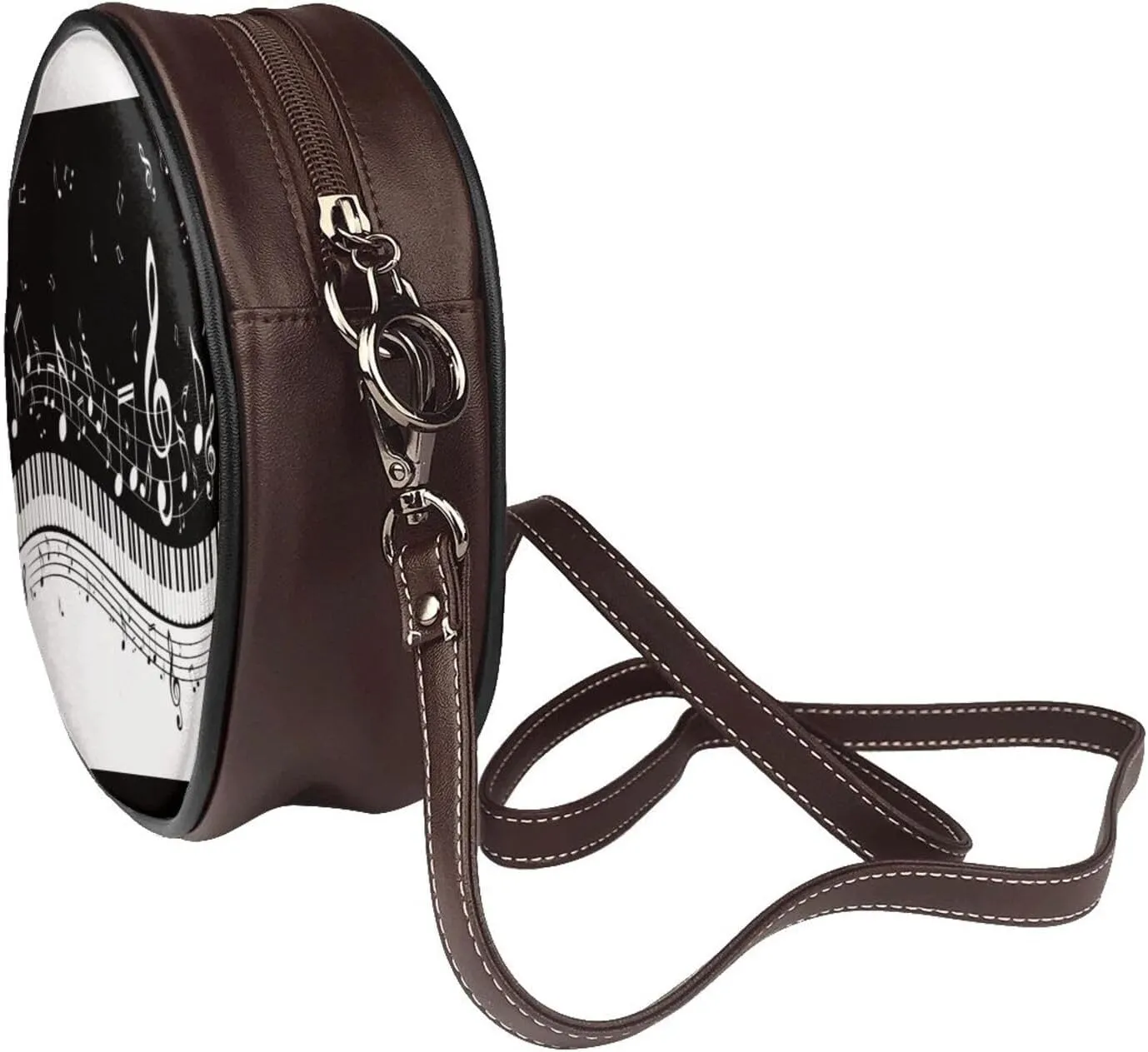 Stylish Handbags Purse Sleek Crossbody Bag with Top Zipper